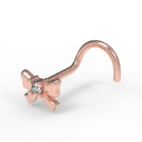 Nose piercing Bow 535110ДБ-3/5