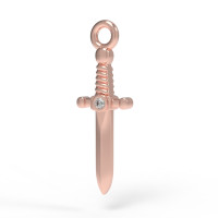 Pendant on an earring Roman sword 566110ДБпідвіс