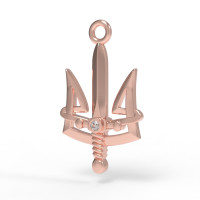 Trident earring pendant 567110ДБпідвіс