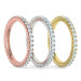 Golden ring Path French Pave 119110М-1,75