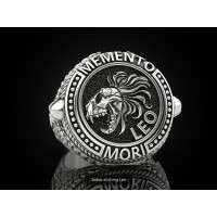 Men's silver seal 901232-Lion
