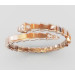 Gold bracelet Snake 409110ДБ