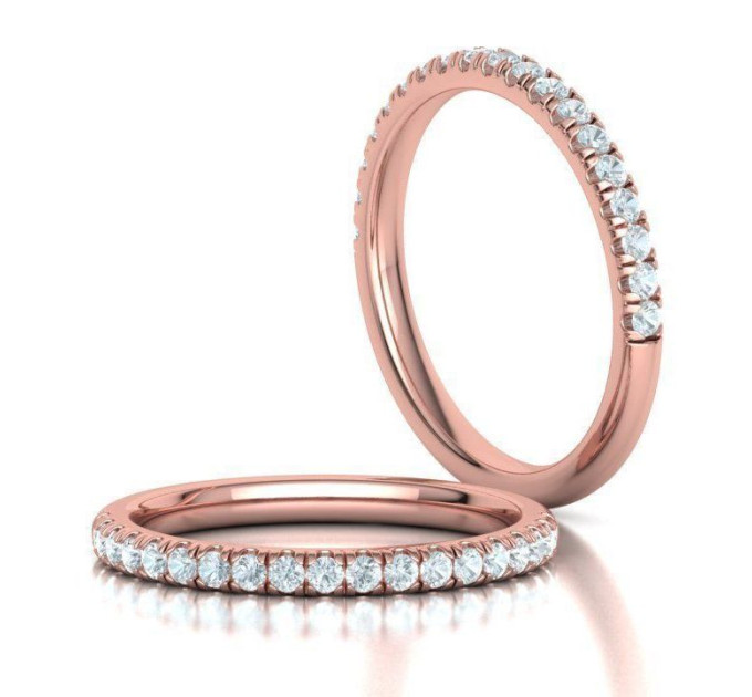 Golden ring Path French Pave 119120М-1,5-19