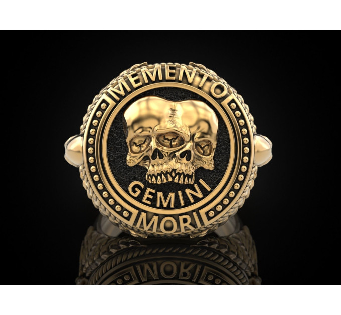Men's silver seal 901232-Gemini