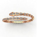 Gold bracelet Snake 406110М