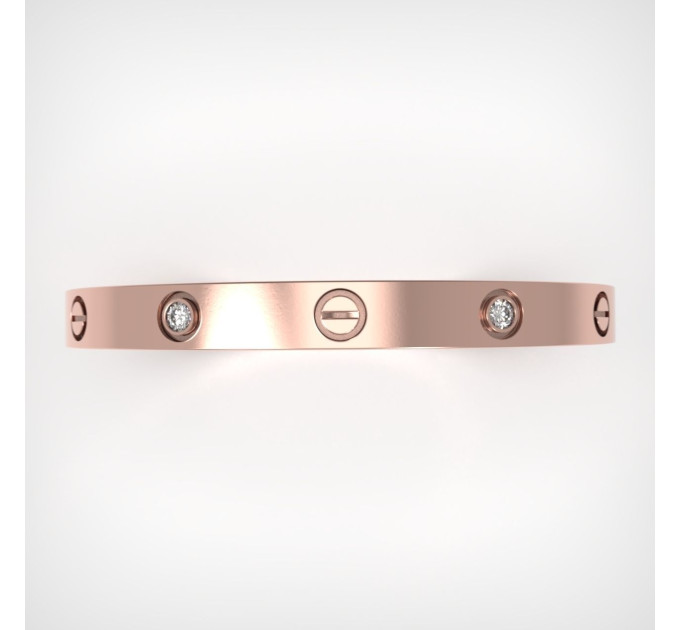 Gold bracelet Love 415120М-750