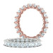 Eternity gold ring 116130СМАР-3,0