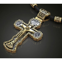 Golden cross Holy prayer 814120