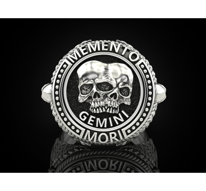 Men's silver seal 901232-Gemini