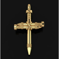 Golden cross Nail 807120-2