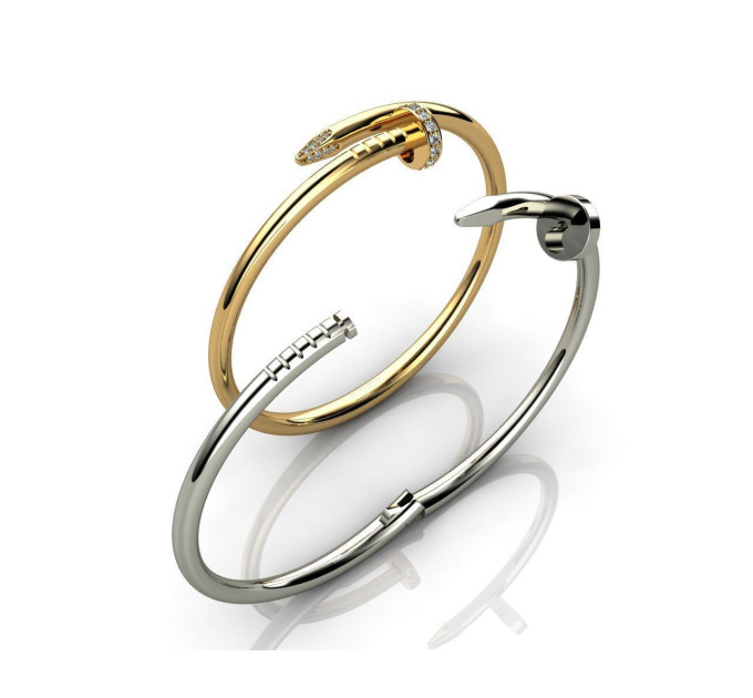 Gold bracelet Nail 403120фб