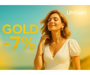 Сяй улітку: -7% на всі золоті прикраси