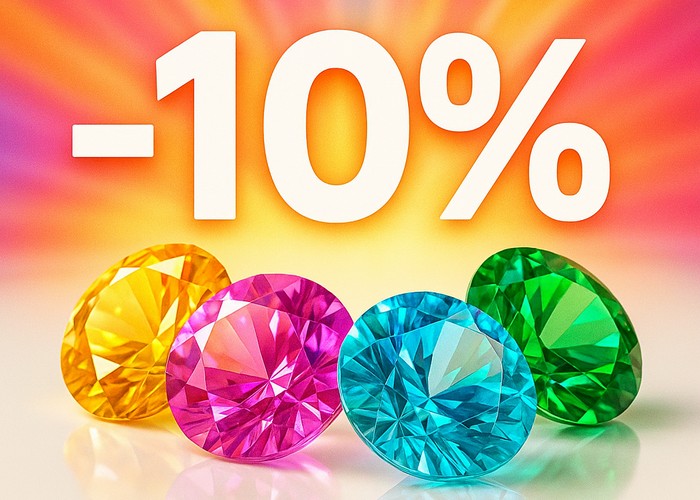 Блестящий выбор: -10% на пирсинг с камнями Блестящий выбор: -10% на пирсинг с камнями