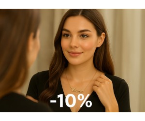 Твоє ім’я — твій стиль. Кулони зі знижкою -10%!