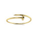 Gold bracelet Nail 402120-2,6-585 - Solid Bracelets from Jewelry Arts. Photo No. 2