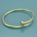 Gold bracelet Nail 402120-2,6-585 - Solid Bracelets from Jewelry Arts In the UMGold store