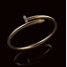 Gold bracelet Nail 403110фб