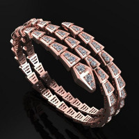 Gold bracelet Snake 408110fb