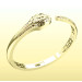 Gold Snake bracelet 410120Lfb