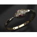 Gold Snake bracelet 412110Lfb