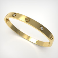 Gold bracelet Love 415120ДБ-750