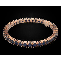 Gold bracelet Tenis 416110ДЧ-3,0