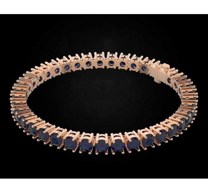 Gold bracelet Tenis 416110фб-4,6