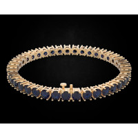 Gold bracelet Tenis 416120ДЧ-3,0