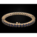 Gold bracelet Tenis 416110фб-4,7