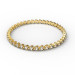 Gold bracelet Tenis Heart 418120фб-3,0