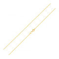 Gold chain Rolo 095120