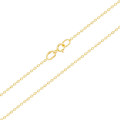 Gold chain Anchor round 103120