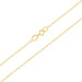 Gold chain Anchor round 103120