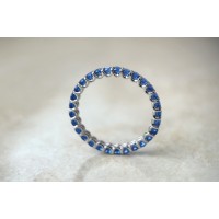 Eternity gold ring 116130САПФ-1,5