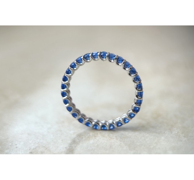 Eternity gold ring 116130САПФ-1,5