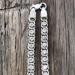 Chain arabic bismarck silver with cubic zirconia 1039. Photo-N]