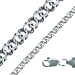 Sterling Silver Cossack Bismarck Chain 925 – Article 1057-5,5