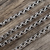 Серебряная цепочка Бисмарк Ручеёк 925 1067-5