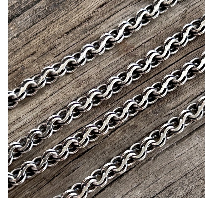  Серебряная цепочка Бисмарк Ручеёк 925 1067-5