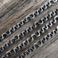 Серебряная цепочка «Торпеда» 925 пробы 1094-6