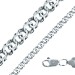 Sterling Silver Cossack Bismarck Chain 925 – Article 1057-4,0