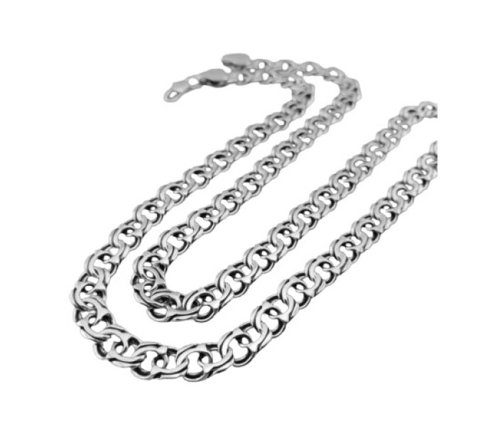 Sterling Silver Cossack Bismarck Chain 925 – Article 1057/1-3,5