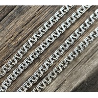 Silver chain Bismarck flat "Classic" 1055/1-4