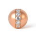 Gold Piercing Barbell with Cubic zirconia 570110fb-16-1.2-3.4. Photo-N]