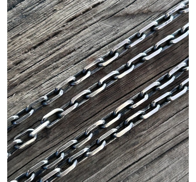 925 Silver Anchor Chain Necklace — Article 1046/2-2,7