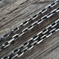Серебряная цепочка якорного плетения 925 пробы 1046/2-3,2