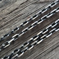 925 Silver Anchor Chain Necklace — Article 1046/2-3,2