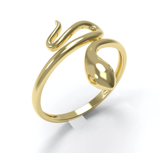 Gold ring Snake 103120