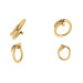 Gold ring Nail 114110-1