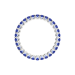 Eternity gold ring 116130САПФ-2,5. Photo-N]